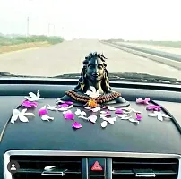 Rhymestore Adiyogi Statue for Car Dash Board, Pooja for Home  Office Decore, Made in India (Adiyogi) (Solid- not Hollow)-thumb1