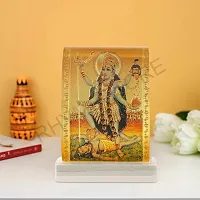 Rhymestore Kali MATA ji Murti for Car Dashboard, Office Table, Home, Mandir | Idol Statue Showpiece Decor Sculpture for Gift-thumb2