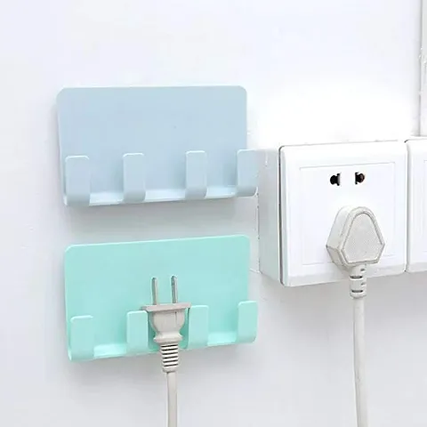Rhymestore? Wall Mount Phone Holder with Adhesive Strips, Charging Holder Compatible with iPhone, Smartphone and Mini Tablet (1pcs, Made in India)