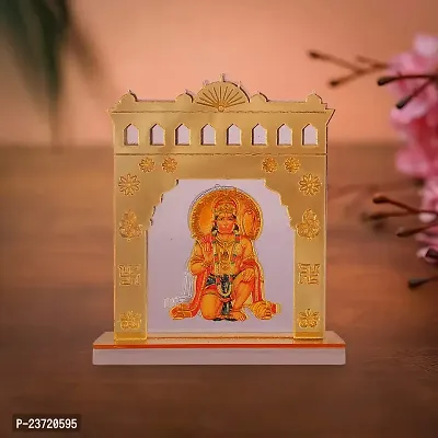 Rhymestore Hanuman Ji Car Dashboard Idols Figurine Showpiece a|for Temples|for Home|All Purpose-thumb2