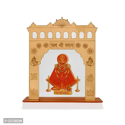 Rhymestore Shyam Ji Maharaj Acrylic Frame for Your Car, Home  Office Temple-thumb3