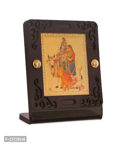 Rhymestore Radha Krishna Car Dashboard Idols Figurine Showpiece|for Temples|for Home|All Purpose