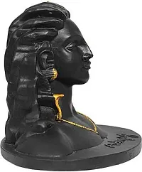 Rhymestore Adiyogi Statue for Car Dash Board, Pooja for Home  Office Decore, Made in India (Adiyogi) (Solid- not Hollow)-thumb2