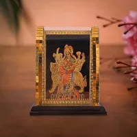 Rhymestore RYM Sherowali MATA Murti for Car Dashboard, Office Table, Home, Mandir | Idol Statue Showpiece Decor Sculpture for Gift-thumb2