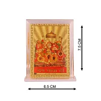 Rhymestore RYM Goddess Maa Vaishno Devi Idol Acrylic Religious Frame for Car Dashboard, Home  Office-thumb3