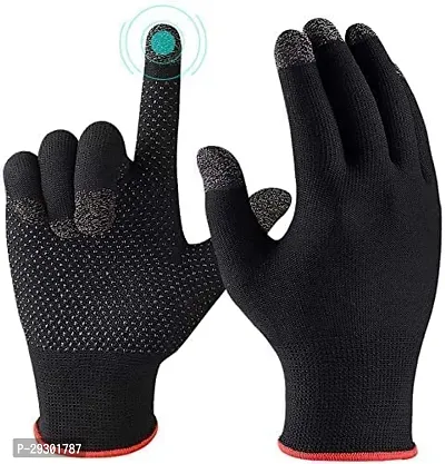 Trendy Rhymestore RYM Touch Mobile Screen Slim Gloves for Unisex Men and Women-thumb0
