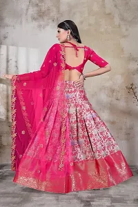 Stylish Soft Silk Lehenga Choli Set For Women-thumb2