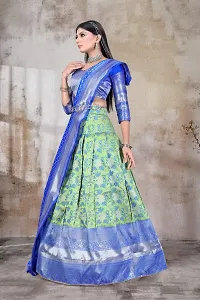 Stylish Soft Silk Lehenga Choli Set For Women-thumb1