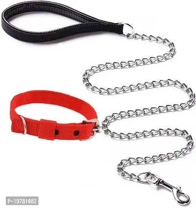 Dogs belt and chain online best sale