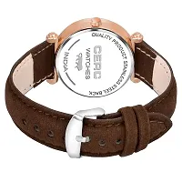 Queen Leather Analog Watch For Girls And Women Stylish Women Analog Watch For Girls And Women-thumb2