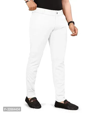 Trendy Linen Blend Stretchable Trouser for Men-thumb4