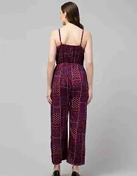 Stylish Cotton Printed Jumpsuit For Women-thumb1