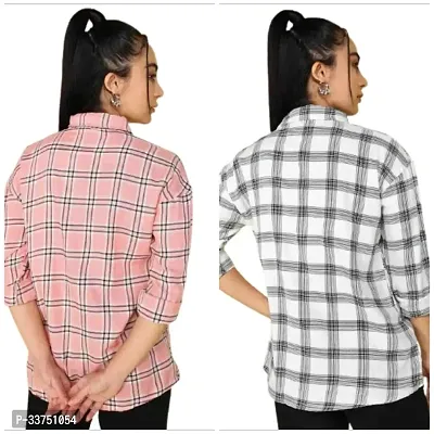 Trendy Cotton Shirt For Women Combo Of 2-thumb2