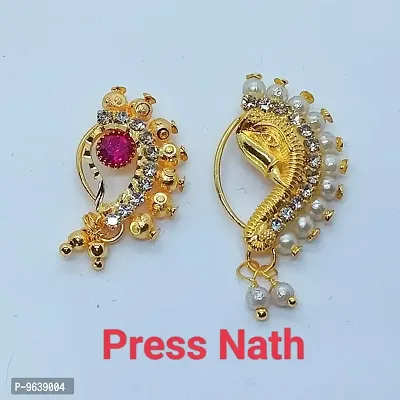 Beautiful Press Nath Nose Ring Combo-thumb0