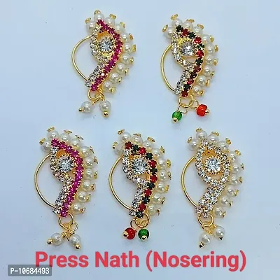 Beautiful Press Nath Nose Ring Combo