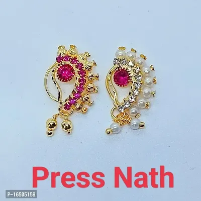 Beautiful Press Nath Nose Pin Combo-thumb0