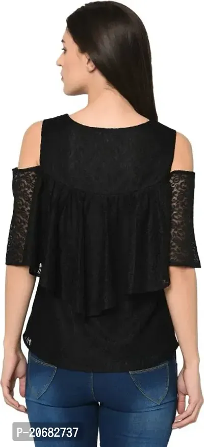 Elegant  Cotton Blend  Top For Women-thumb2