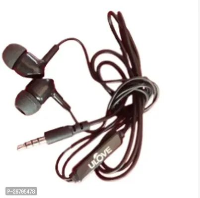 Stylish Black In-ear Bluetooth Wireless Headsets With Microphone