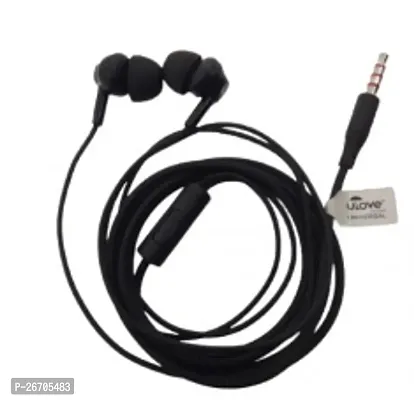 Stylish Black In-ear Bluetooth Wireless Headsets With Microphone