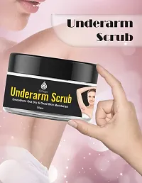 Classic Underarm And Neck Back Whitening Cream With Scrub Pack Of 2-thumb2