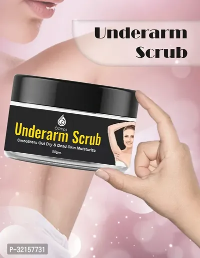 Classic Underarm And Neck Back Whitening Cream With Scrub Pack Of 2-thumb3