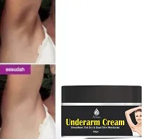 Classic Underarm And Neck Back Whitening Cream With Scrub Pack Of 2-thumb1