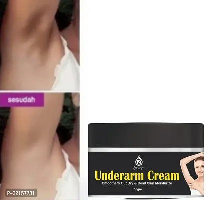 Classic Underarm And Neck Back Whitening Cream With Scrub Pack Of 2-thumb2