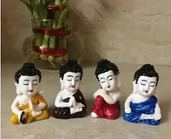 Baby Budha budha Decorative Showpiece pack of 4-thumb3