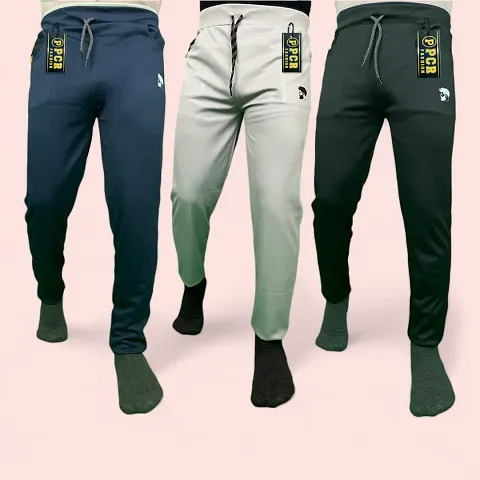 Trendy Track Pants for Men - Pack of 3