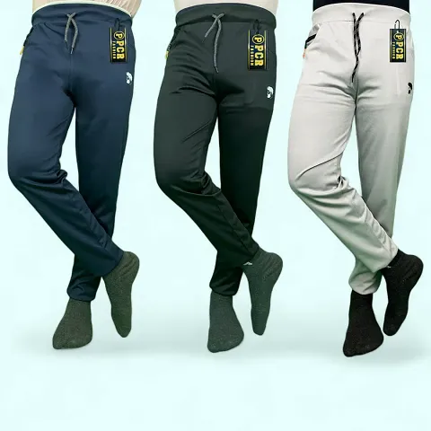 Trendy Track Pants for Men - Pack of 3