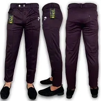 Stylish Polyester Solid Track Pant for Men-thumb1