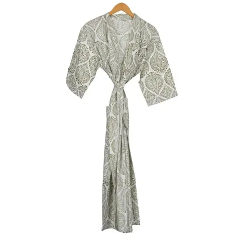 FRAU MANIA KIMONO NIGHTWEAR NIGHT GOWN