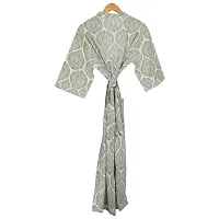 FRAU MANIA COTTON KIMONO NIGHTWEAR NIGHT GOWN-thumb2