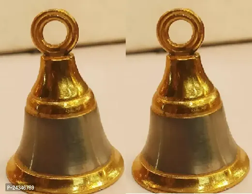 Divya Shakti Metal Hanging Bell-Pack Of 2-thumb0