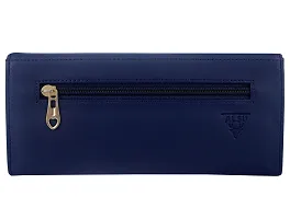 ALSU Women's Blue Hand Wallet Clutch_jln-007blu-thumb2