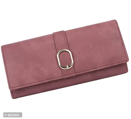 ALSU Women's Peach Hand Wallet Clutch_jln-006pch