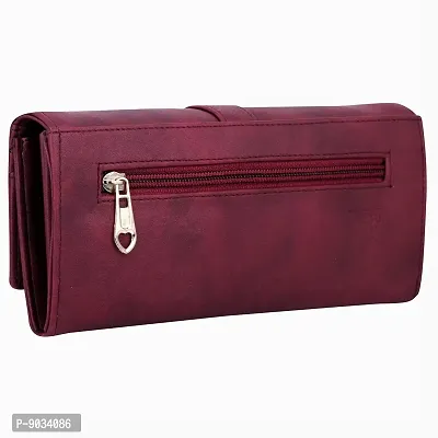 ALSU Women's Maroon Hand Wallet Clutch_jln-006mar-thumb3