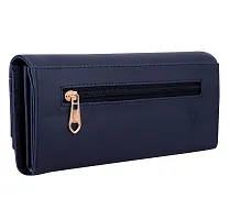 ALSU Women's Blue Hand Wallet Clutch_arf-005blu-thumb2