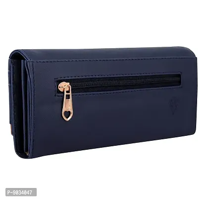 ALSU Women's Blue Hand Wallet Clutch_arf-005blu-thumb3