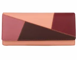 ALSU Women's Pink Hand Wallet Clutch Multicoloured Cut Design_klm-005pnk-thumb2