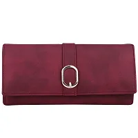 ALSU Women's Maroon Hand Wallet Clutch_jln-006mar-thumb3