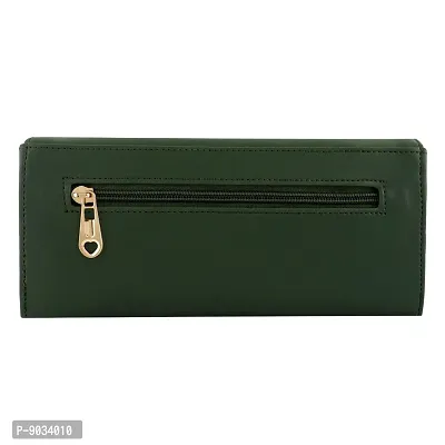ALSU Women's Green Hand Clutch Wallet Purse (gdu-015grn)-thumb4