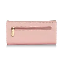 ALSU Women's Pink Hand Wallet Clutch (klm-013pnk)-thumb3