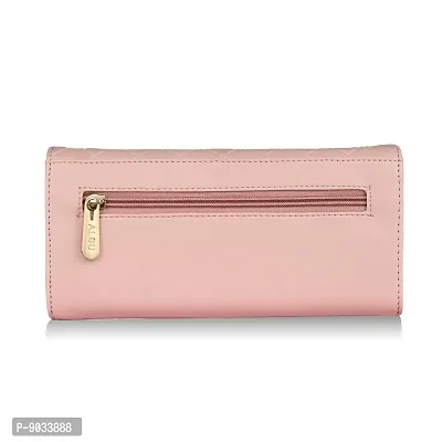 ALSU Women's Pink Hand Wallet Clutch (klm-013pnk)-thumb4