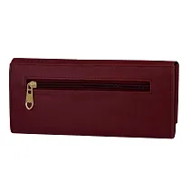 ALSU Women's Maroon Hand Wallet Clutch_arf-010mar-thumb3