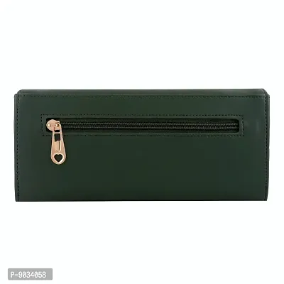ALSU Women's Green Hand Clutch Wallet Purse_GDU-014grn-thumb4