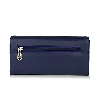 ALSU Women's Blue Hand Wallet Clutch_arf-009blu-thumb2