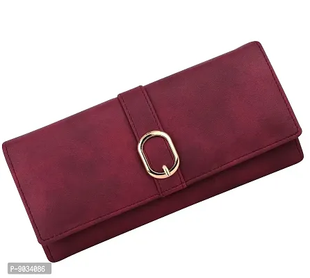 ALSU Women's Maroon Hand Wallet Clutch_jln-006mar-thumb0