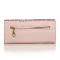 ALSU Women's Pink Hand Wallet Clutch with 6 Card Pocket_shd-009pnk-thumb2