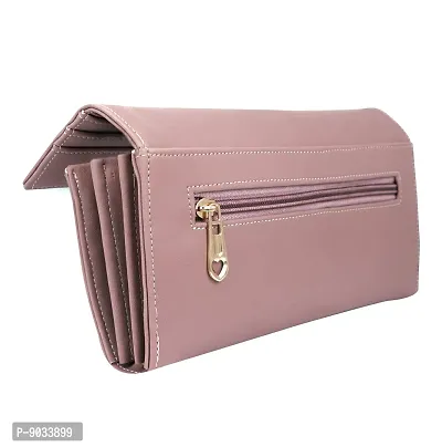 ALSU Women's Pink Hand Wallet Hand Clutch_shd-007pnk-thumb4